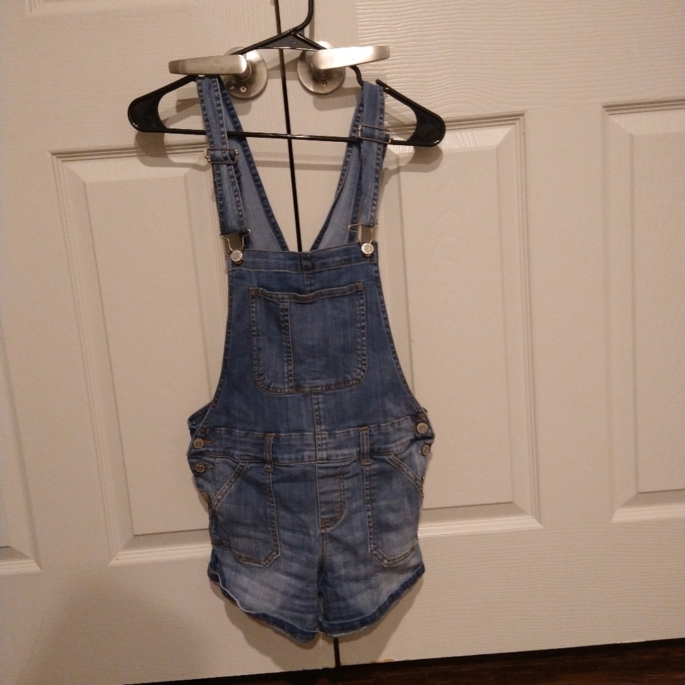 Denim short coveralls - Sz Small